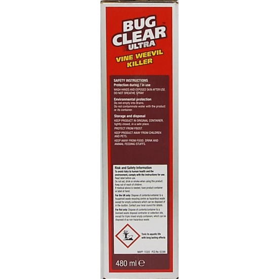 BUG CLEAR VINE WEEVIL KILLER